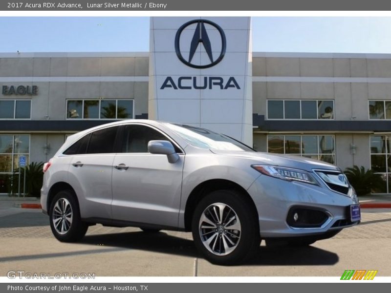 Lunar Silver Metallic / Ebony 2017 Acura RDX Advance