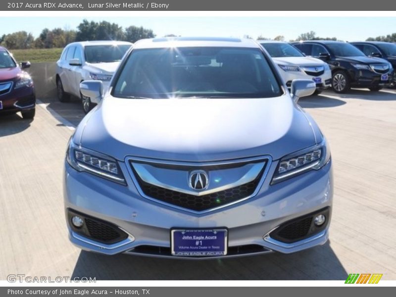 Lunar Silver Metallic / Ebony 2017 Acura RDX Advance