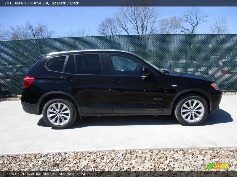 Jet Black / Black 2013 BMW X3 xDrive 28i