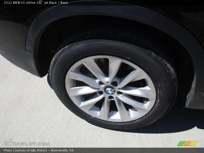 Jet Black / Black 2013 BMW X3 xDrive 28i