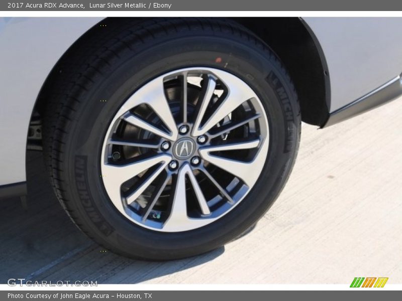 Lunar Silver Metallic / Ebony 2017 Acura RDX Advance