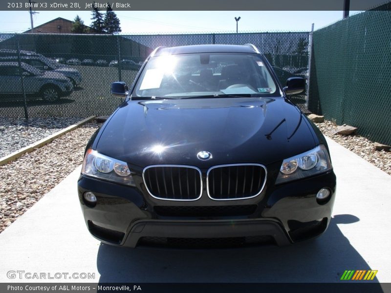 Jet Black / Black 2013 BMW X3 xDrive 28i