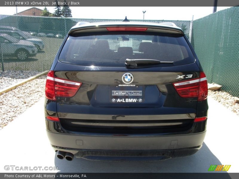 Jet Black / Black 2013 BMW X3 xDrive 28i