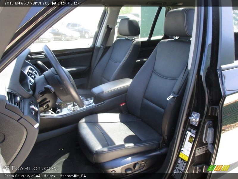 Jet Black / Black 2013 BMW X3 xDrive 28i