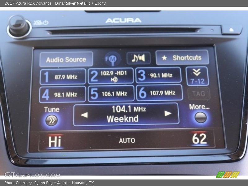 Lunar Silver Metallic / Ebony 2017 Acura RDX Advance