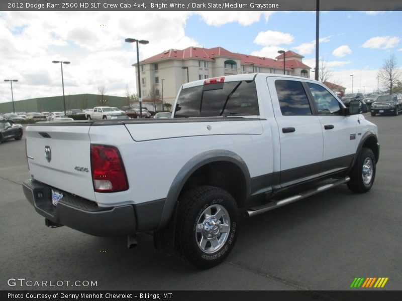 Bright White / Dark Slate/Medium Graystone 2012 Dodge Ram 2500 HD SLT Crew Cab 4x4