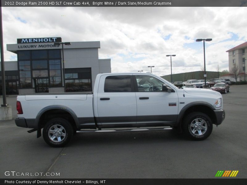 Bright White / Dark Slate/Medium Graystone 2012 Dodge Ram 2500 HD SLT Crew Cab 4x4