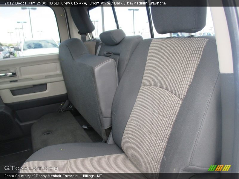 Bright White / Dark Slate/Medium Graystone 2012 Dodge Ram 2500 HD SLT Crew Cab 4x4