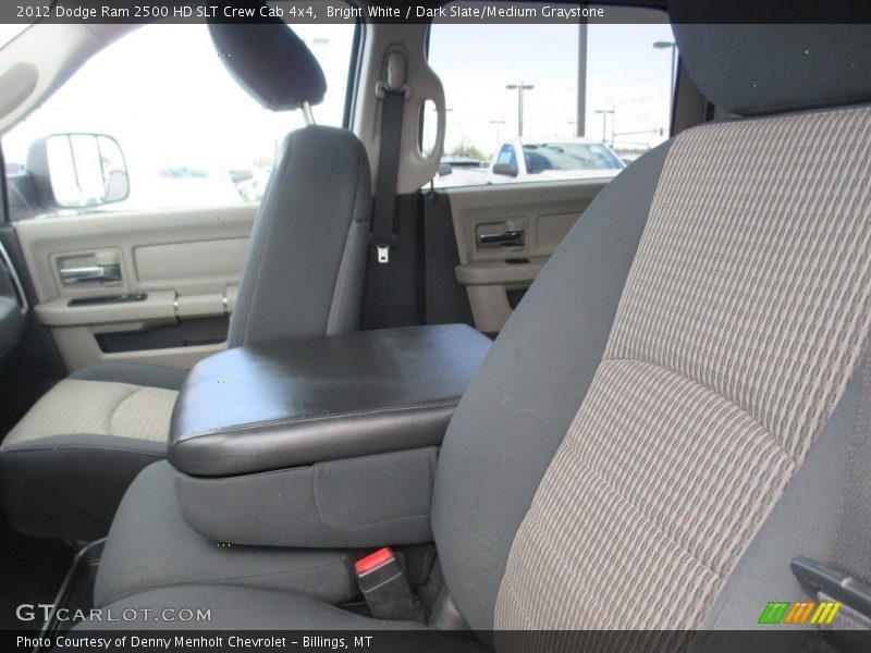 Bright White / Dark Slate/Medium Graystone 2012 Dodge Ram 2500 HD SLT Crew Cab 4x4