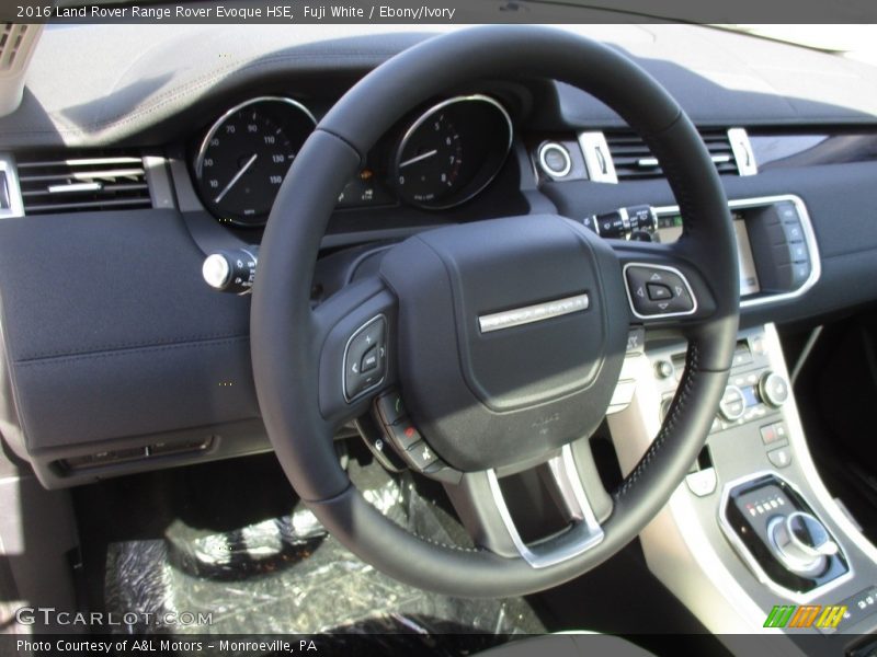 Fuji White / Ebony/Ivory 2016 Land Rover Range Rover Evoque HSE