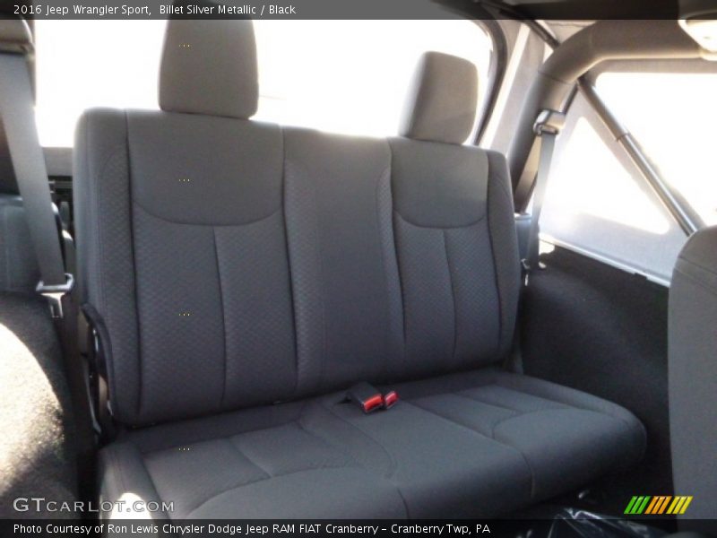 Billet Silver Metallic / Black 2016 Jeep Wrangler Sport