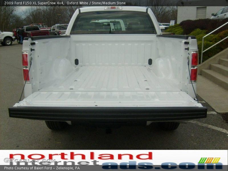 Oxford White / Stone/Medium Stone 2009 Ford F150 XL SuperCrew 4x4