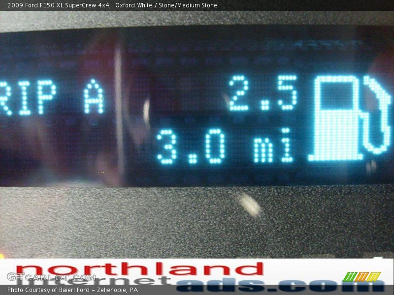 Oxford White / Stone/Medium Stone 2009 Ford F150 XL SuperCrew 4x4