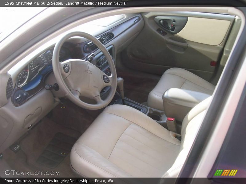 Sandrift Metallic / Medium Neutral 1999 Chevrolet Malibu LS Sedan