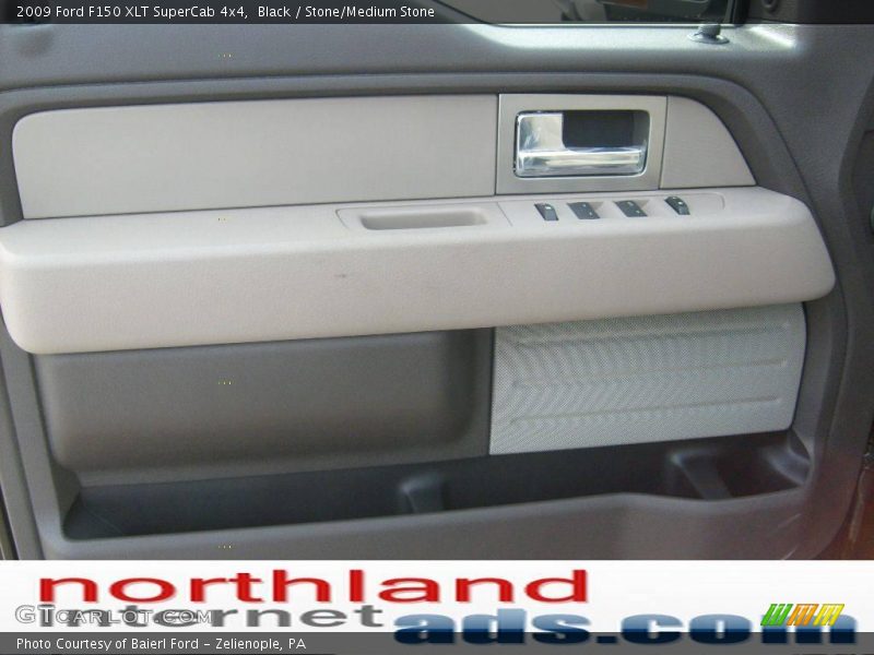 Black / Stone/Medium Stone 2009 Ford F150 XLT SuperCab 4x4