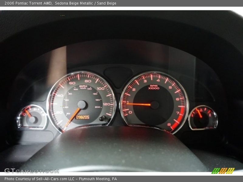 Sedona Beige Metallic / Sand Beige 2006 Pontiac Torrent AWD