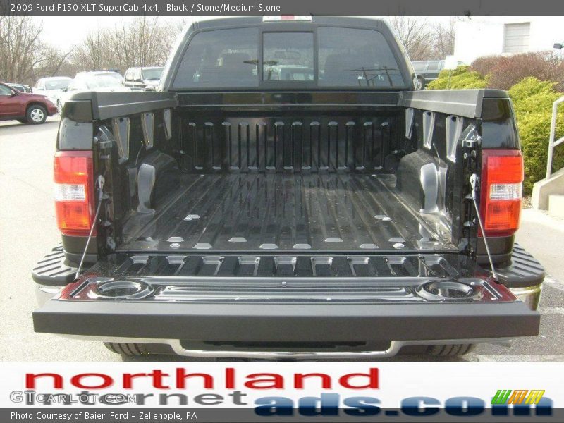 Black / Stone/Medium Stone 2009 Ford F150 XLT SuperCab 4x4