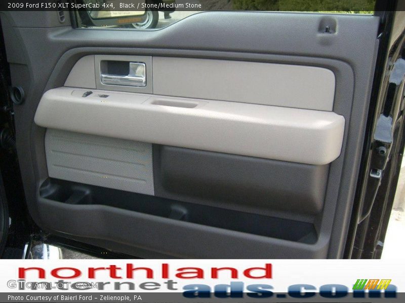 Black / Stone/Medium Stone 2009 Ford F150 XLT SuperCab 4x4