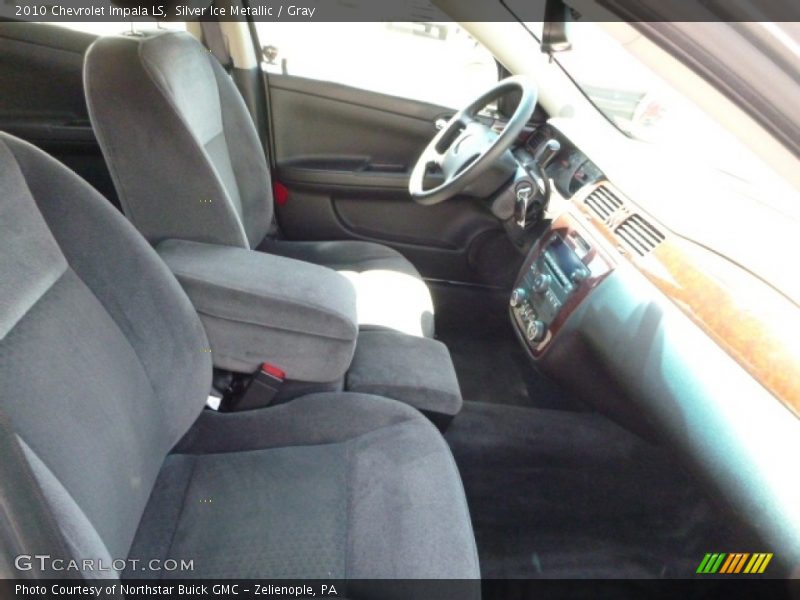 Silver Ice Metallic / Gray 2010 Chevrolet Impala LS