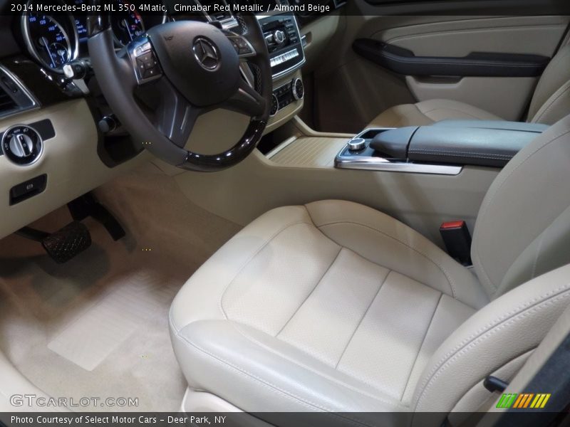Cinnabar Red Metallic / Almond Beige 2014 Mercedes-Benz ML 350 4Matic