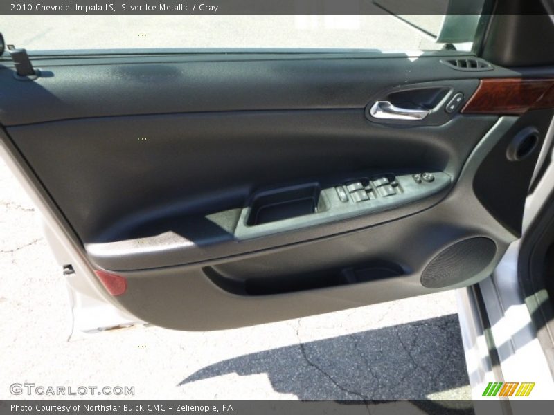 Silver Ice Metallic / Gray 2010 Chevrolet Impala LS