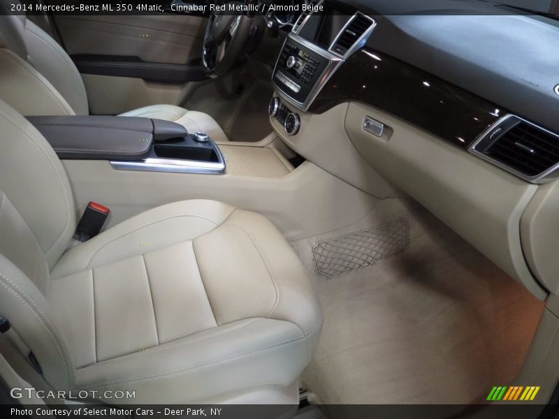 Cinnabar Red Metallic / Almond Beige 2014 Mercedes-Benz ML 350 4Matic