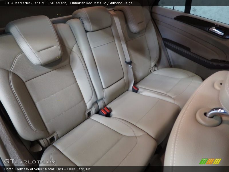 Cinnabar Red Metallic / Almond Beige 2014 Mercedes-Benz ML 350 4Matic
