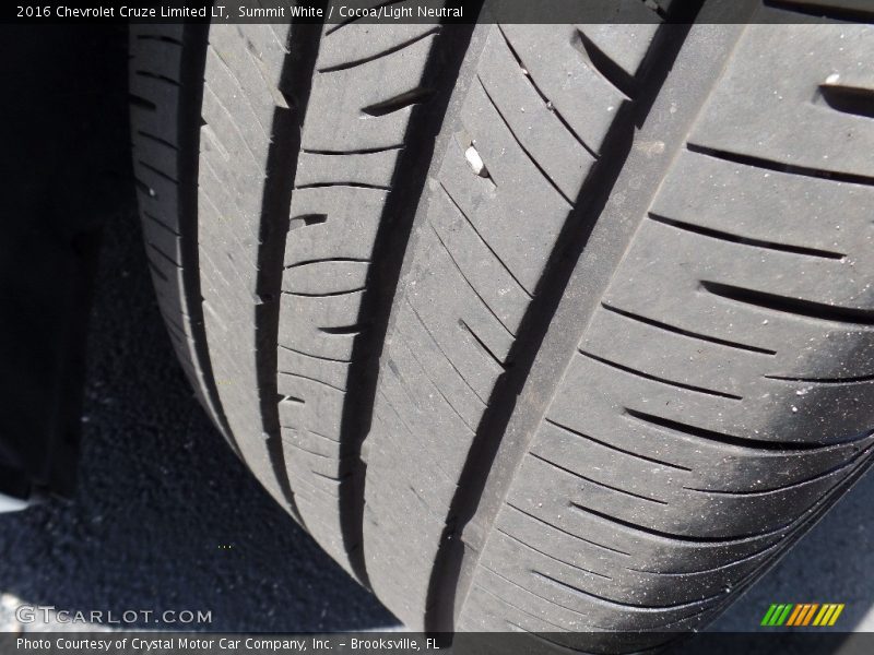 Summit White / Cocoa/Light Neutral 2016 Chevrolet Cruze Limited LT