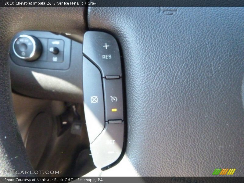 Silver Ice Metallic / Gray 2010 Chevrolet Impala LS