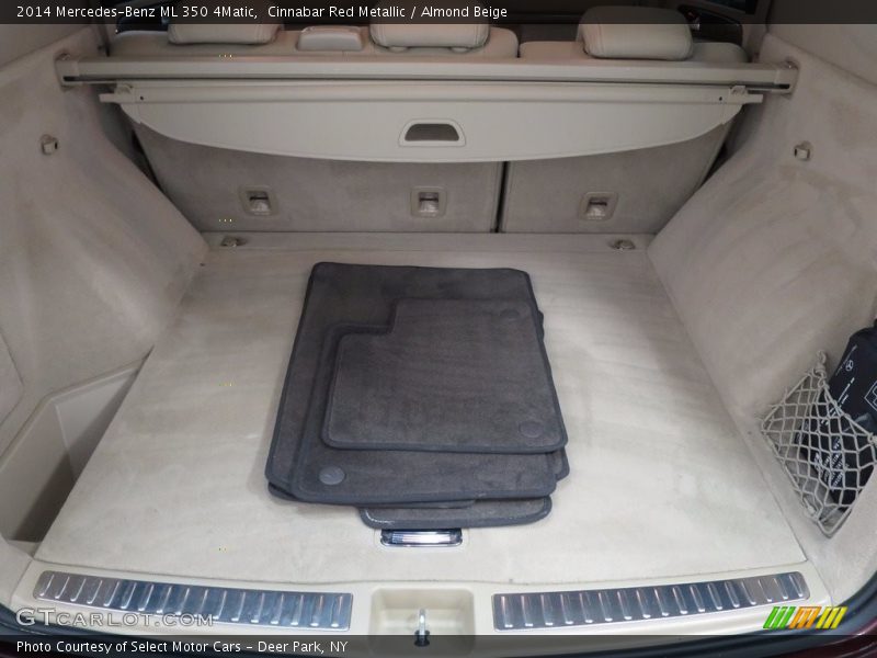 Cinnabar Red Metallic / Almond Beige 2014 Mercedes-Benz ML 350 4Matic