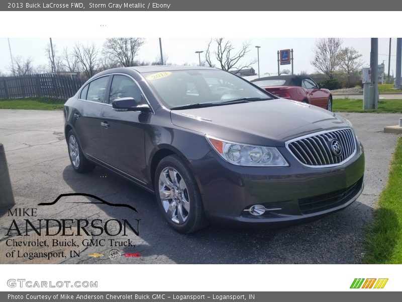 Storm Gray Metallic / Ebony 2013 Buick LaCrosse FWD