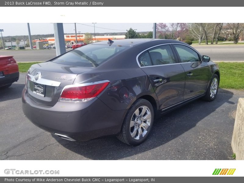 Storm Gray Metallic / Ebony 2013 Buick LaCrosse FWD