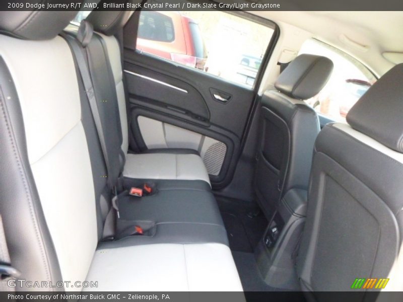 Brilliant Black Crystal Pearl / Dark Slate Gray/Light Graystone 2009 Dodge Journey R/T AWD