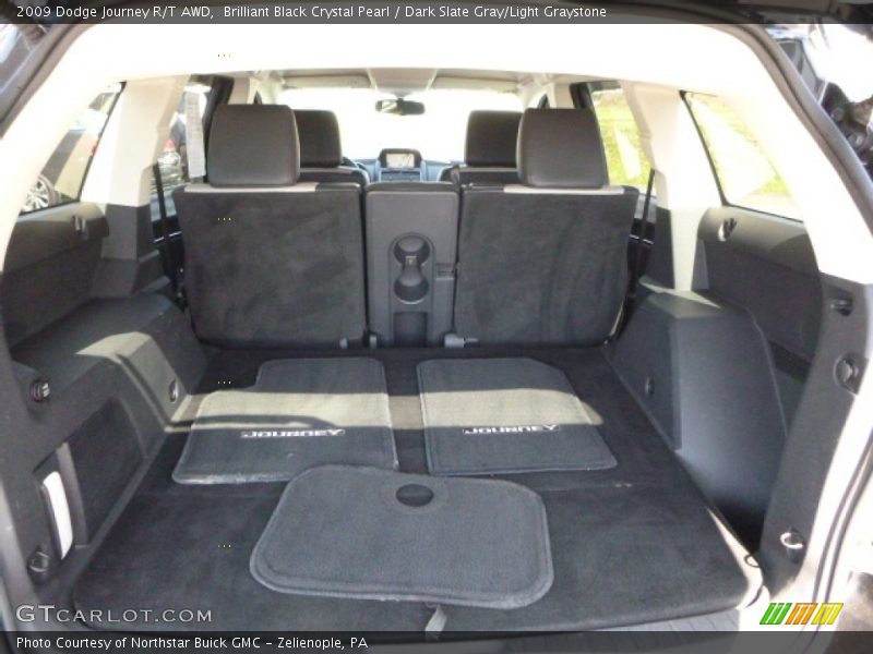 Brilliant Black Crystal Pearl / Dark Slate Gray/Light Graystone 2009 Dodge Journey R/T AWD