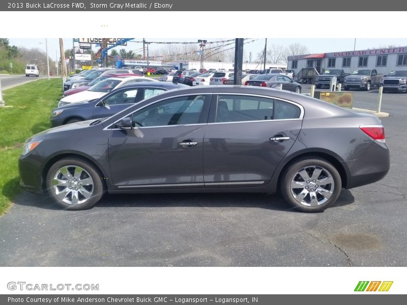 Storm Gray Metallic / Ebony 2013 Buick LaCrosse FWD