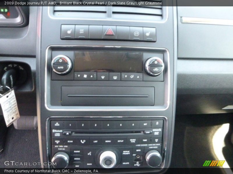 Brilliant Black Crystal Pearl / Dark Slate Gray/Light Graystone 2009 Dodge Journey R/T AWD