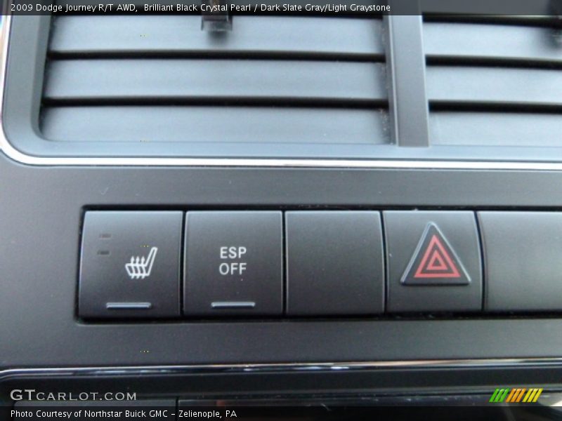 Brilliant Black Crystal Pearl / Dark Slate Gray/Light Graystone 2009 Dodge Journey R/T AWD