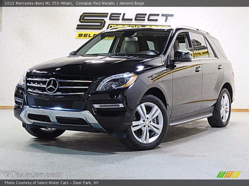 Cinnabar Red Metallic / Almond Beige 2013 Mercedes-Benz ML 350 4Matic