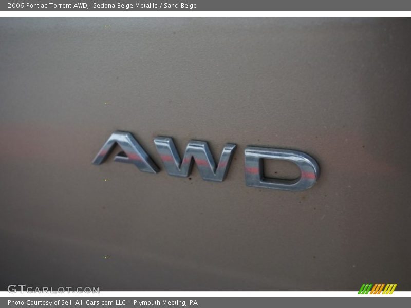 Sedona Beige Metallic / Sand Beige 2006 Pontiac Torrent AWD