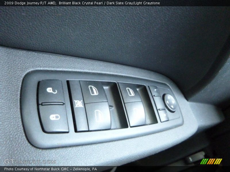 Brilliant Black Crystal Pearl / Dark Slate Gray/Light Graystone 2009 Dodge Journey R/T AWD