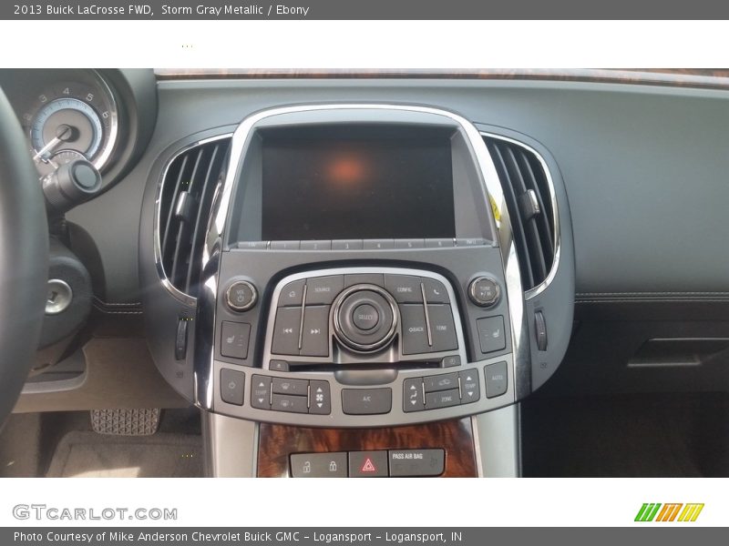 Storm Gray Metallic / Ebony 2013 Buick LaCrosse FWD