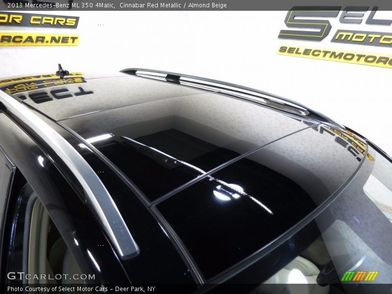 Cinnabar Red Metallic / Almond Beige 2013 Mercedes-Benz ML 350 4Matic