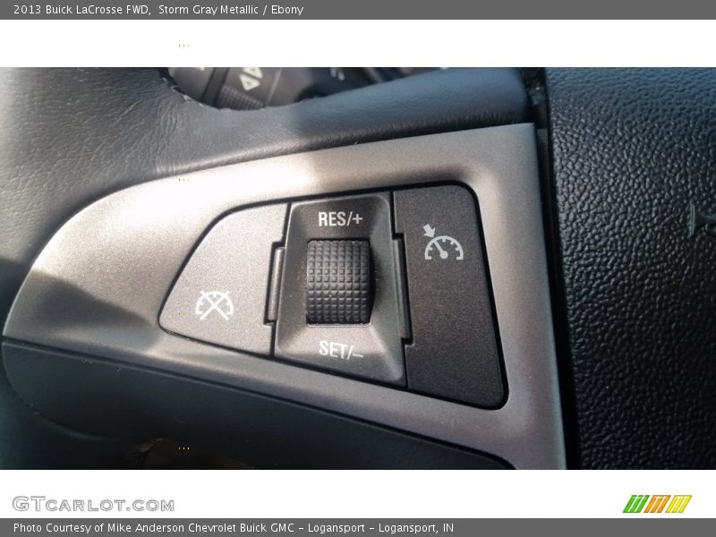 Storm Gray Metallic / Ebony 2013 Buick LaCrosse FWD