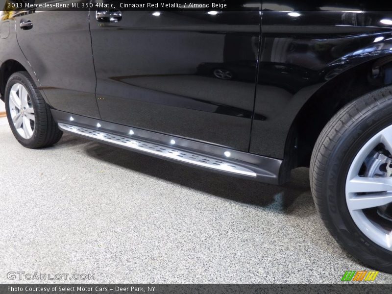 Cinnabar Red Metallic / Almond Beige 2013 Mercedes-Benz ML 350 4Matic