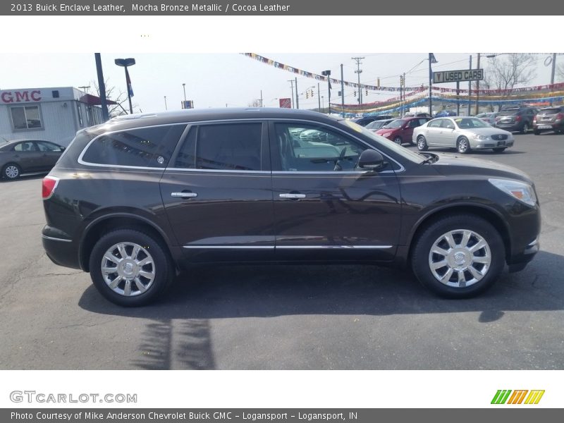 Mocha Bronze Metallic / Cocoa Leather 2013 Buick Enclave Leather
