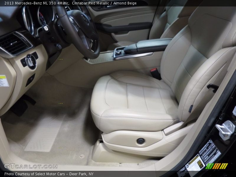 Cinnabar Red Metallic / Almond Beige 2013 Mercedes-Benz ML 350 4Matic