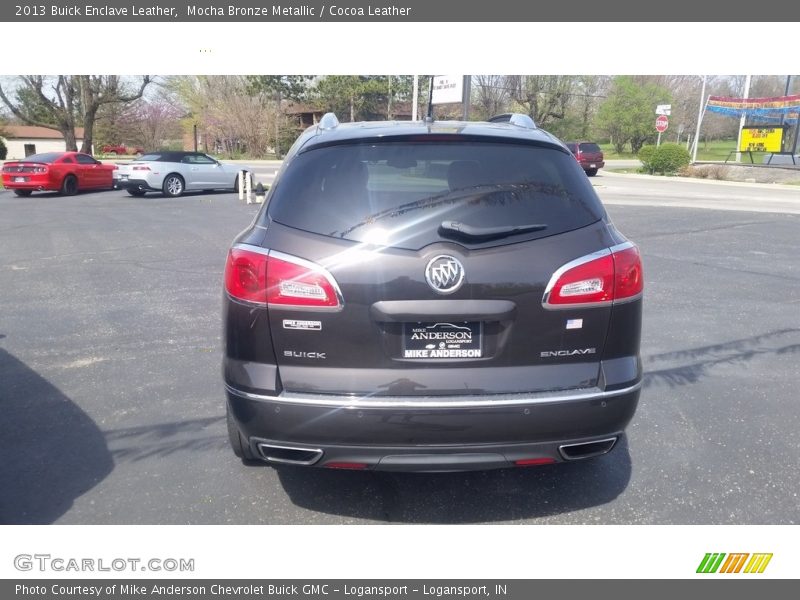 Mocha Bronze Metallic / Cocoa Leather 2013 Buick Enclave Leather