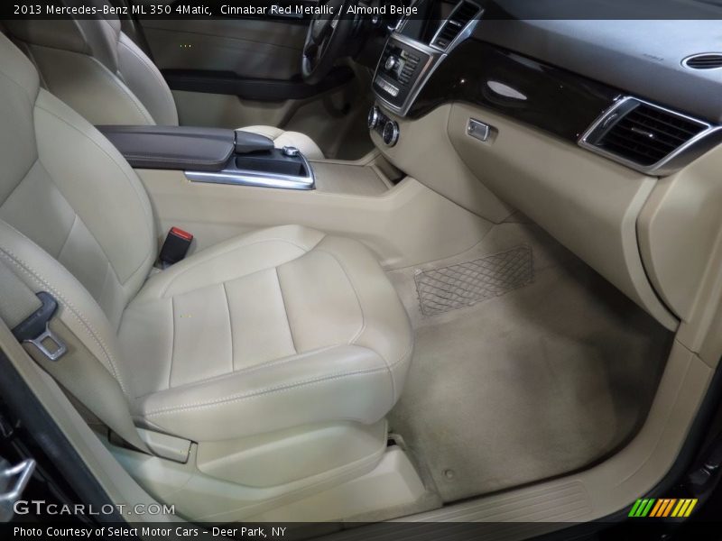 Cinnabar Red Metallic / Almond Beige 2013 Mercedes-Benz ML 350 4Matic