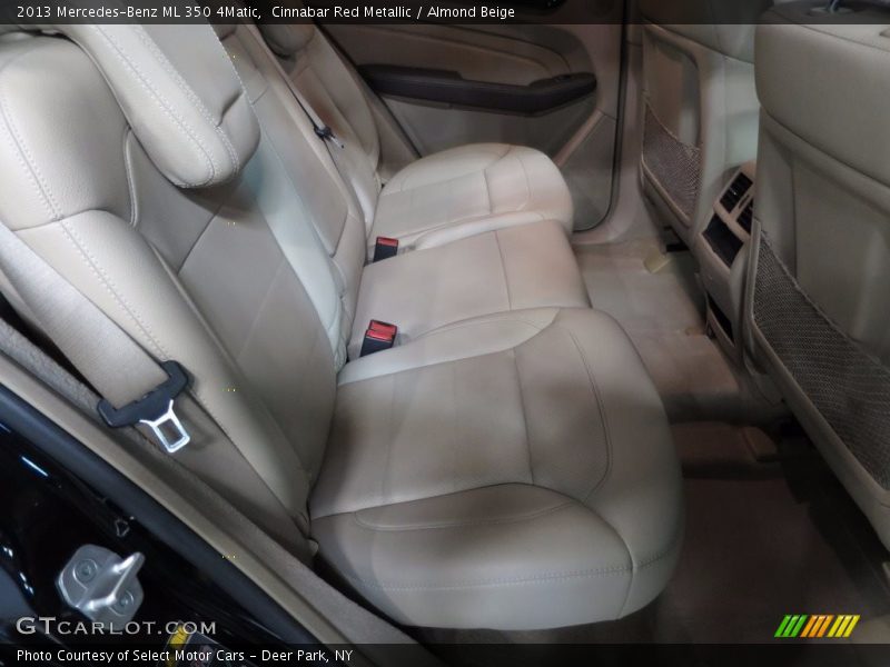 Cinnabar Red Metallic / Almond Beige 2013 Mercedes-Benz ML 350 4Matic