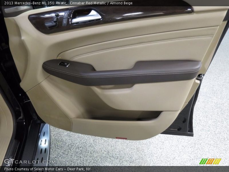 Cinnabar Red Metallic / Almond Beige 2013 Mercedes-Benz ML 350 4Matic